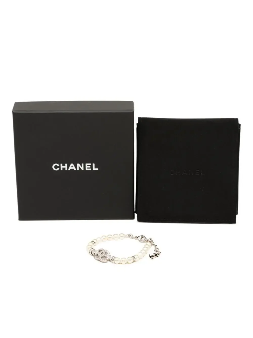 Chanel Cc Logo Bracelet Metal #357634C12B